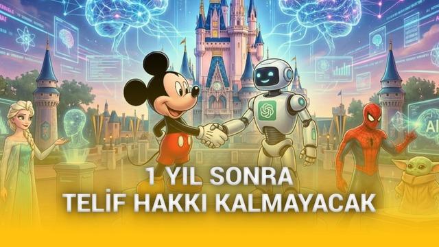 Disney - OpenAI anlaşması sadece 1 yıl özel olacak