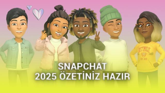 Snapchat, 2025 yıl sonu Recap özelliğini yayınladı
