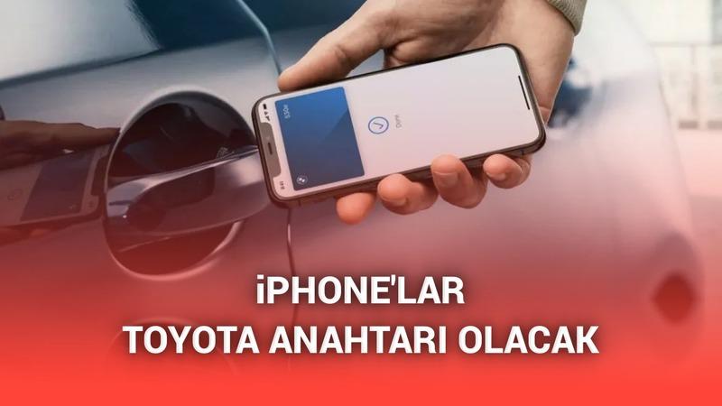 Toyota otomobiller, iPhone ile açıp kapatılabilecek