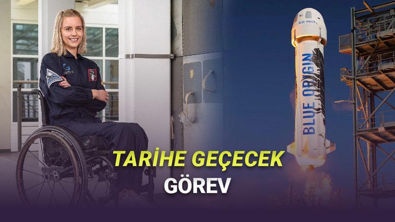 Blue Origin'den Tarihe Geçecek Görev! İlk Kez Tekerlekli Sandalyeli Bir Kişi Uzaya Gidiyor!