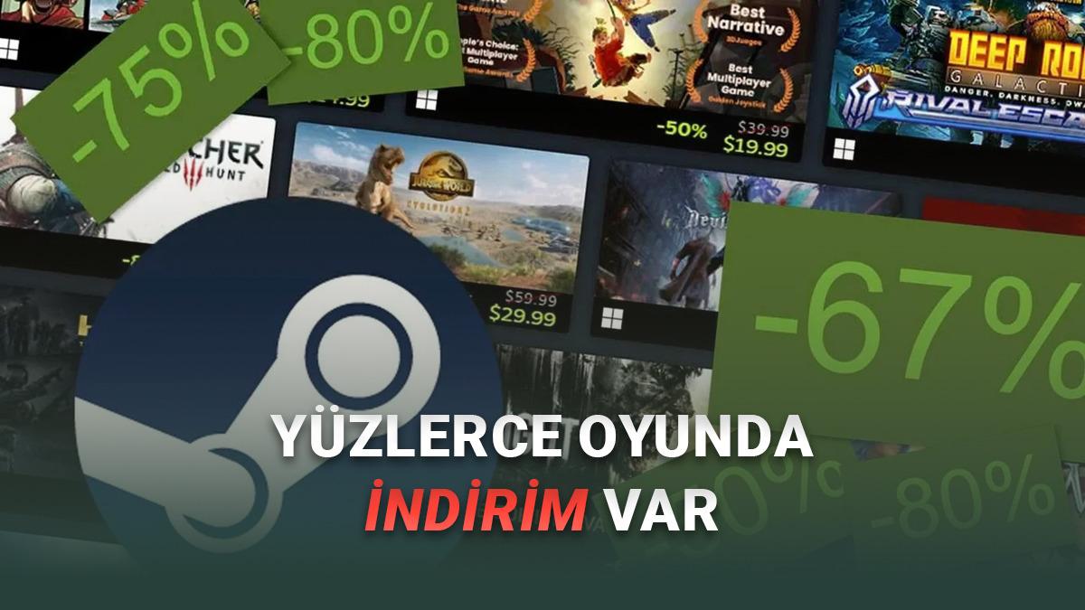 2025 Steam Kış İndirimleri Başladı: İşte 13 Bin TL Tasarruf Edeceğiniz, 20 Kaçırılmayacak Oyun!