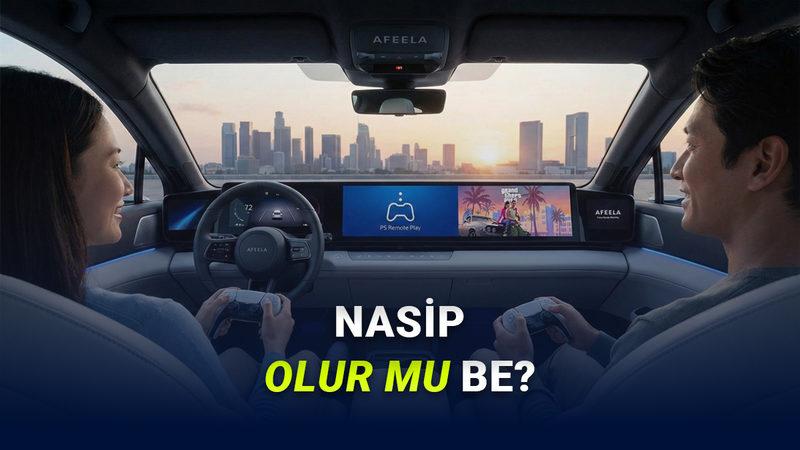 Bu Otomobilde GTA 6 Bile Oynayabileceksiniz (Arka Koltuklarınız PS Cafe Olacak)