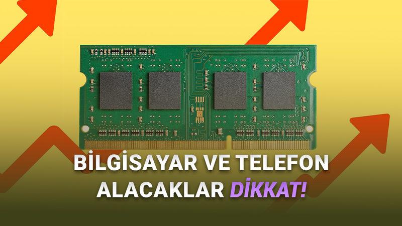 RAM Kıtlığı Nedeniyle Akıllı Telefon ve Bilgisayar Fiyatları Ne Kadar Zamlanacak?