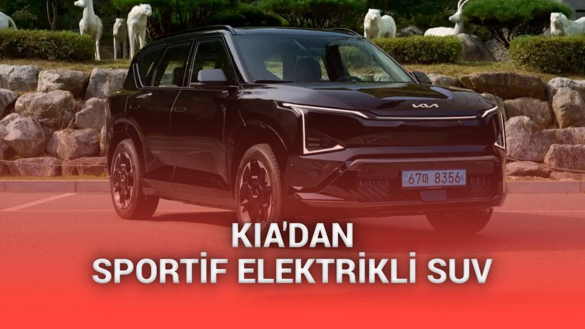 Kia’nın yeni sportif elektrikli SUV’u ortaya çıktı