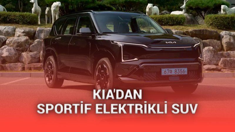 Kia’nın yeni sportif elektrikli SUV’u ortaya çıktı