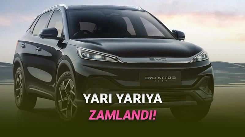 Türkiye'de En Çok Satan Elektrikli Otomobillerin Fiyatları 1 Ocak'tan Bugüne Nasıl Değişti?