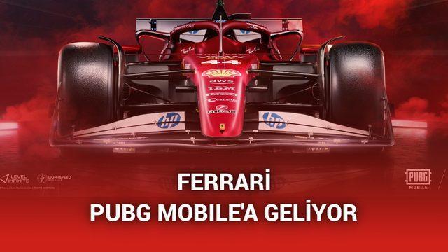 Ferrari, PUBG Mobile’a geliyor