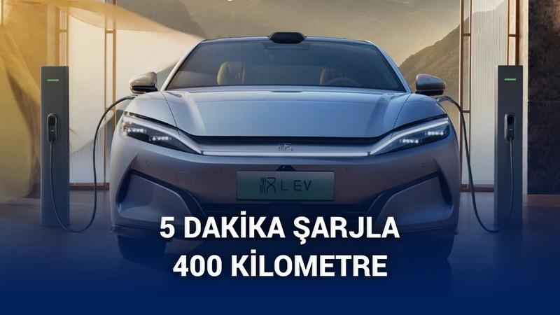BYD, 5 dakikada 400 km menzil sunan elektrikli araç şarj cihazını gösterdi [Video]