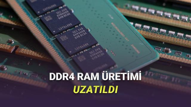 Samsung, DDR5 Krizi Nedeniyle DDR4 Üretimini Uzattı