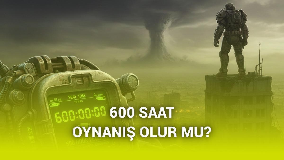Fallout 5'in 600 saat oynanış sunması hedefleniyor