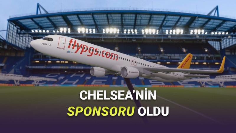 Pegasus, Chelsea Futbol Takımının Resmî Hava Yolu Sponsoru Oldu!