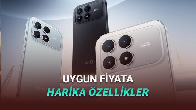 Ucuza Amiral Gemisi Özellikler Sunan POCO F8 Serisi Türkiye'de: İşte Fiyatları