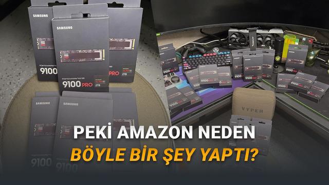 Amazon Bir Müşteriye Yanlışlıkla 200 Bin TL Değerinde SSD Gönderdi (Üstelik Geri İstememiş)