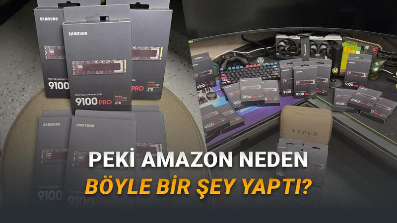 Amazon Bir Müşteriye Yanlışlıkla 200 Bin TL Değerinde SSD Gönderdi (Üstelik Geri İstememiş)