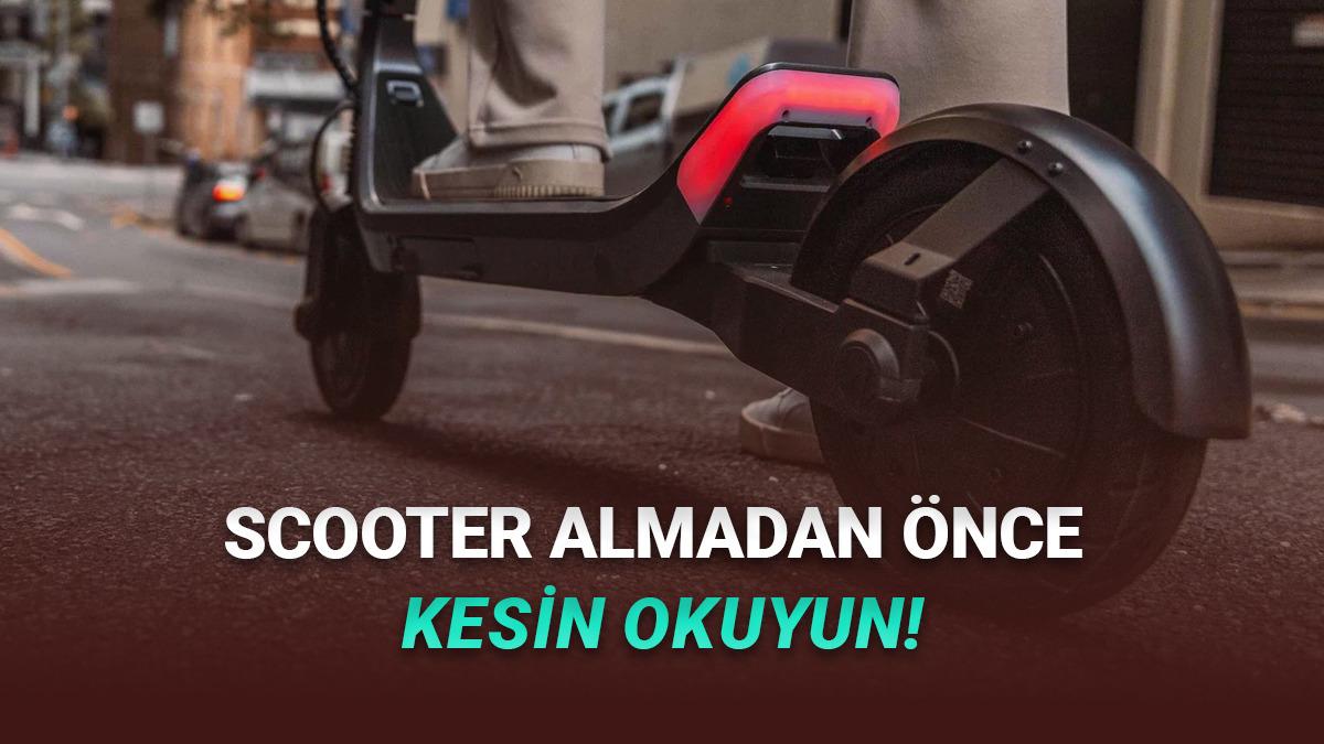 2. El Elektrikli Scooter Alırken Dikkat Etmeniz Gereken Noktalar