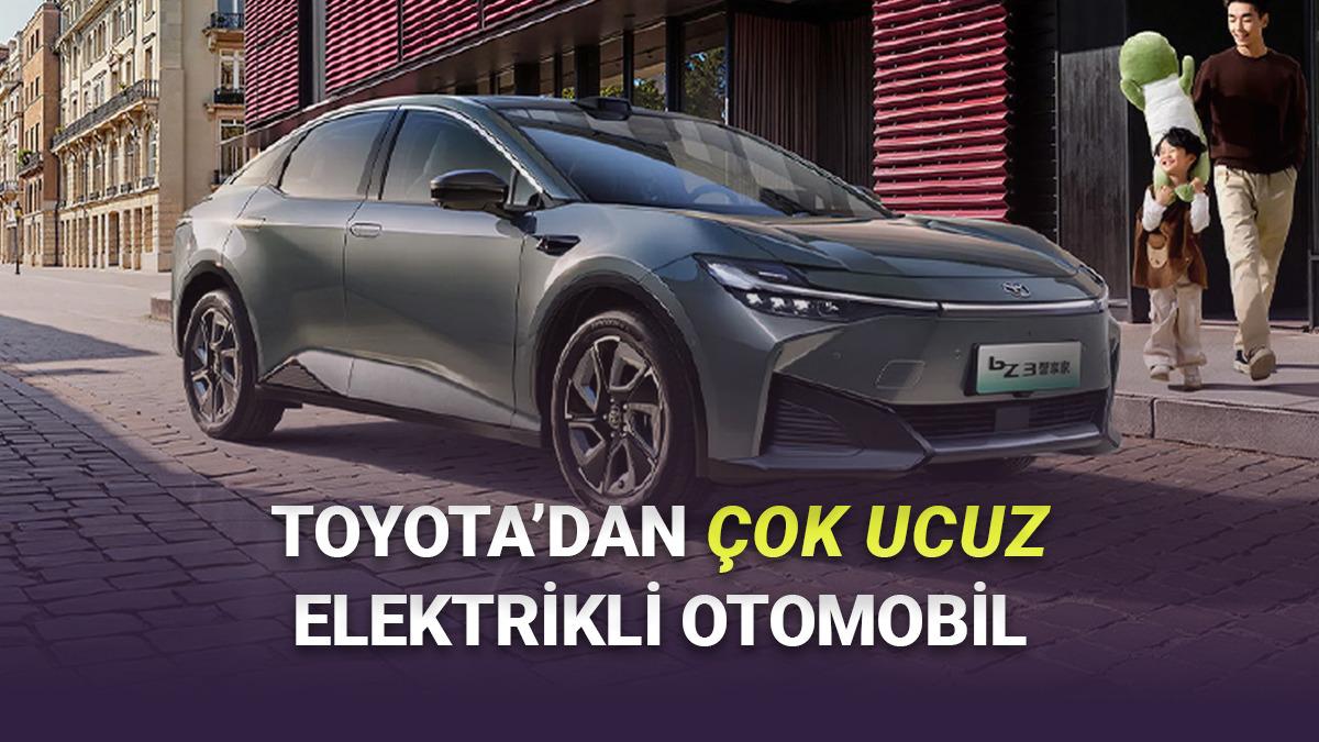 Toyota, Corolla'nın Yarı Fiyatına Satılacak Yeni Elektrikli Otomobilni Tanıttı