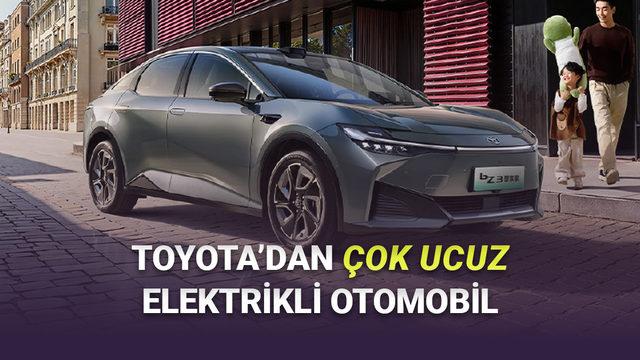 Toyota, Corolla'nın Yarı Fiyatına Satılacak Yeni Elektrikli Otomobilni Tanıttı