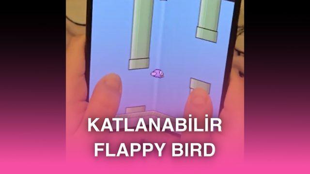 Sadece katlanabilir telefonda oynanabilen Flappy Bird geliştirildi [Video]