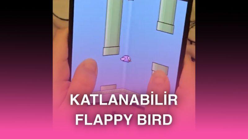 Sadece katlanabilir telefonda oynanabilen Flappy Bird geliştirildi [Video]