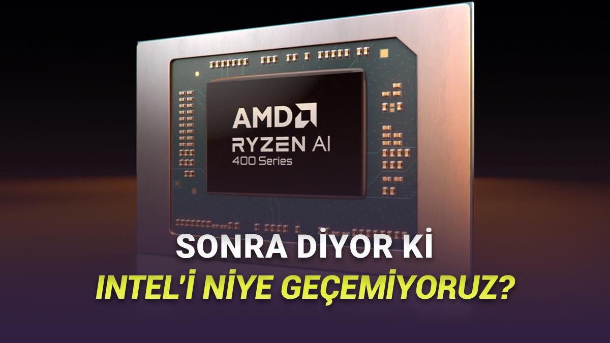 AMD, Ryzen AI 400 İşlemcilerini Duyurdu: Hem Masaüstü Hem Dizüstü Bilgisayarlarda Bulunacak!