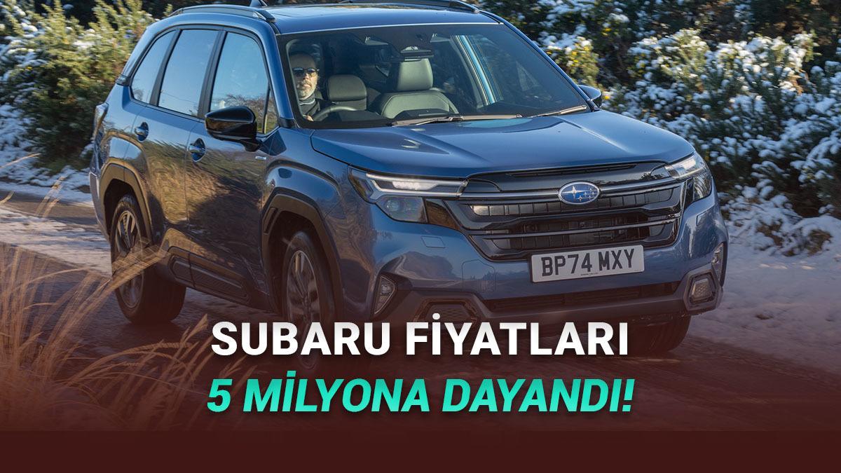 Ocak 2026 Subaru Fiyat Listesi: İlave Gümrük Vergisi Zam Yağmuruna Dönüştü!