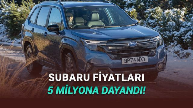 Ocak 2026 Subaru Fiyat Listesi: İlave Gümrük Vergisi Zam Yağmuruna Dönüştü!