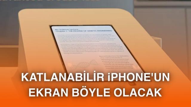 Katlanabilir iPhone'da kullanılacak: Samsung, kırışıklık olmayan katlanabilir ekranını gösterdi