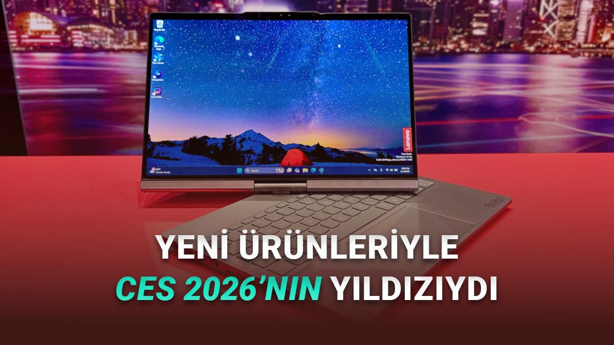 Lenovo'nun CES 2026'da Duyurduğu Tüm Ürünler: Legion Go 2, Legion Pro Rollable ve Dahası...