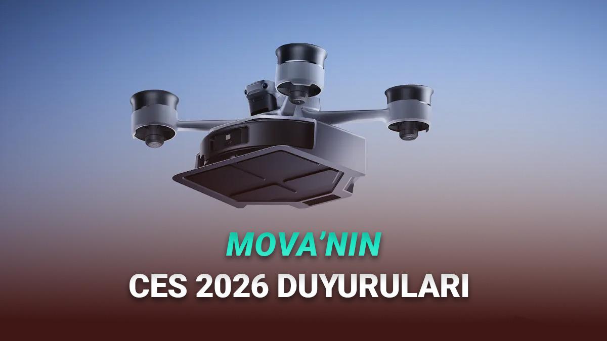 Robot Süpürge Devi Mova'nın CES 2026'da Yaptığı Tüm Duyurular
