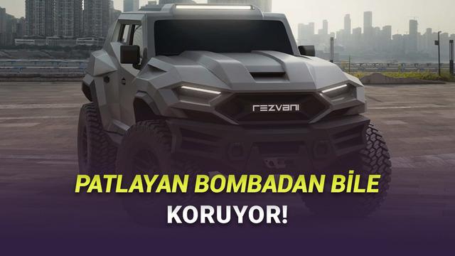 Bombalara Bile Dayanıklı 1000 Beygir Motorlu Zırhlı SUV: Karşınızda 2026 Rezvani Tank!