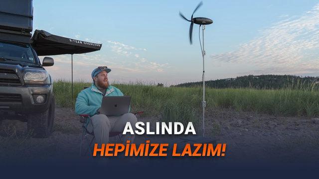 Elektriğin Olmadığı Her Yerde Telefonu Şarj Etmenizi Sağlayacak Mini Rüzgâr Türbini: İşte Özellikleri ve Fiyatı!