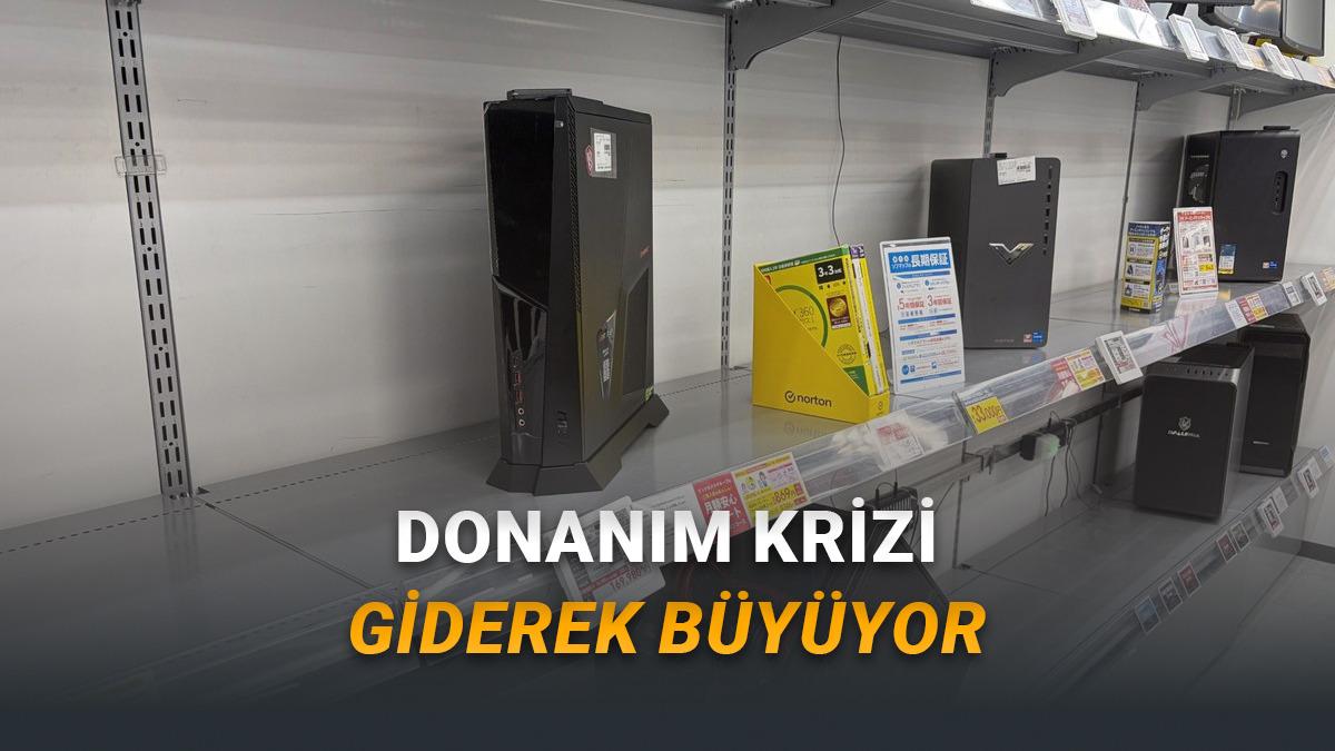 Teknolojik Kıtlık Başladı: Japonya'da Bir Elektronik Mağazası, "Eski Bilgisayarlarınızı Bize Satın" Diye Yalvarmaya Başladı!