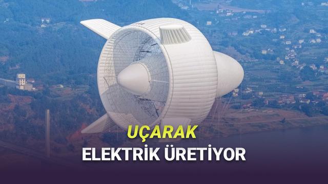 Görenlere Uzaylılar Geldi Dedirten Olay: Çin'de 2.000 Metre Yüksekte Enerji Üreten Uçan Rüzgar Türbini Geliştirildi [Video]