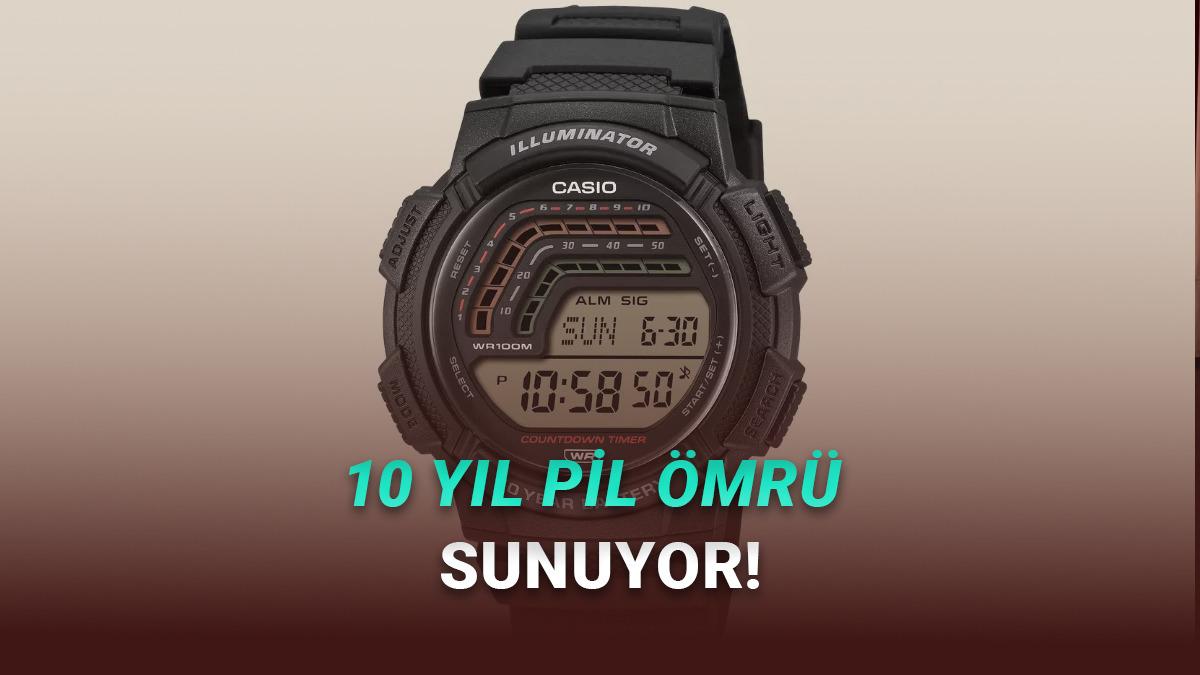 Casio, Görenleri Geçmişe Götürecek Harika Özelliklerle Donatılmış WS1800 Dijital Kol Saatlerini Tanıttı