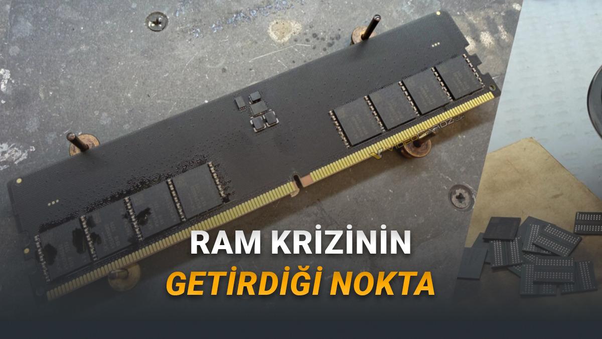 RAM Krizi Nelere Kâdir: Bir Kullanıcı, Kendi DDR5 RAM'ini Üretti!