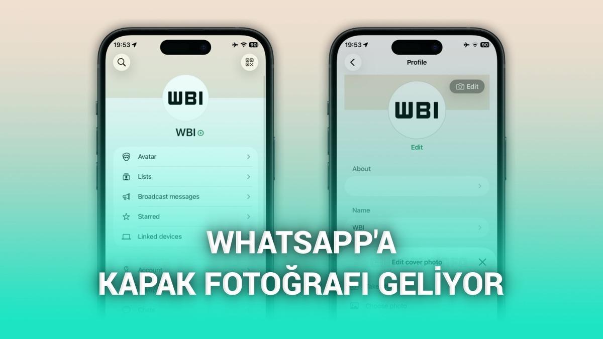 Fotoğraflarınızı şimdiden ayarlayın: WhatsApp'a profil kapak fotoğrafı geliyor