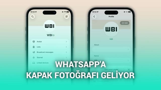 Fotoğraflarınızı şimdiden ayarlayın: WhatsApp'a profil kapak fotoğrafı geliyor