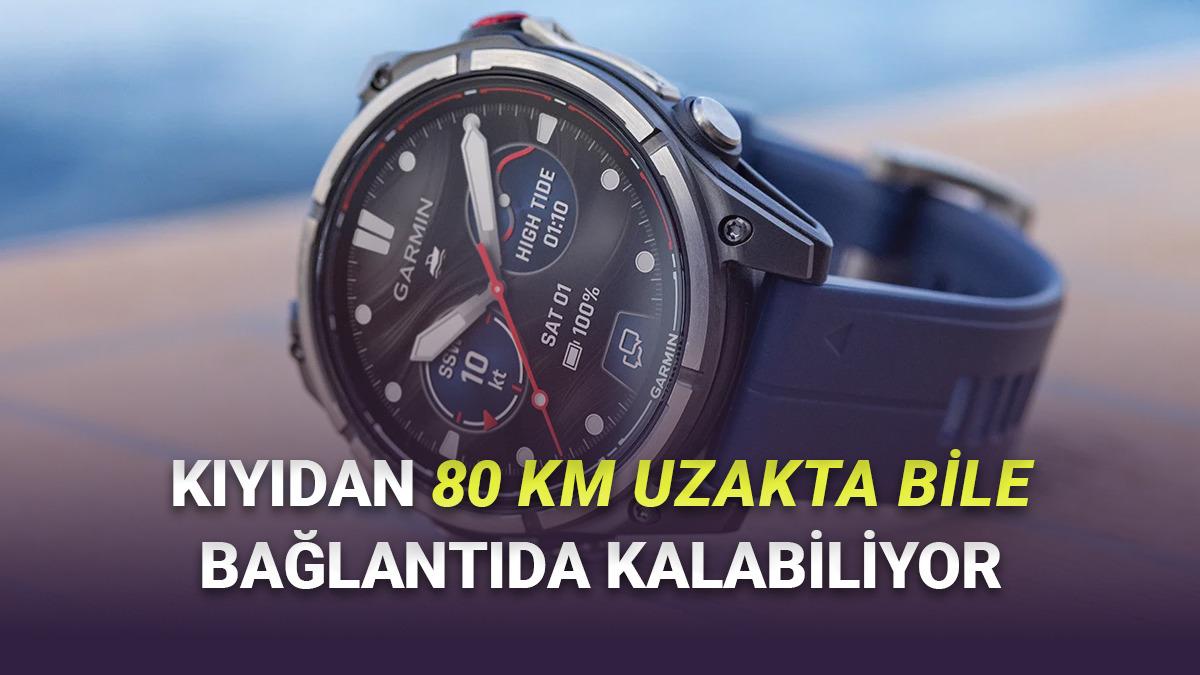 Denizaltı Gibi Akıllı Saat Garmin Quatix 8 Pro Tanıtıldı: 80 km Açık Deniz Bağlantısı, 15 Gün Pil Ömrü ve Dahası