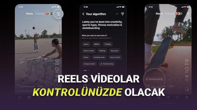 Instagram, Keşfetinizde Ne Tarz Reels Videosu Çıkacağını Belirlemenizi Sağlayan Özelliği Dünya Çapında Kullanıma Sundu