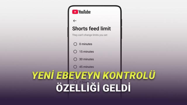 Anne Babalar, Çocukların Ne Kadar YouTube Shorts İzleyeceğini Kontrol Edebilecek!