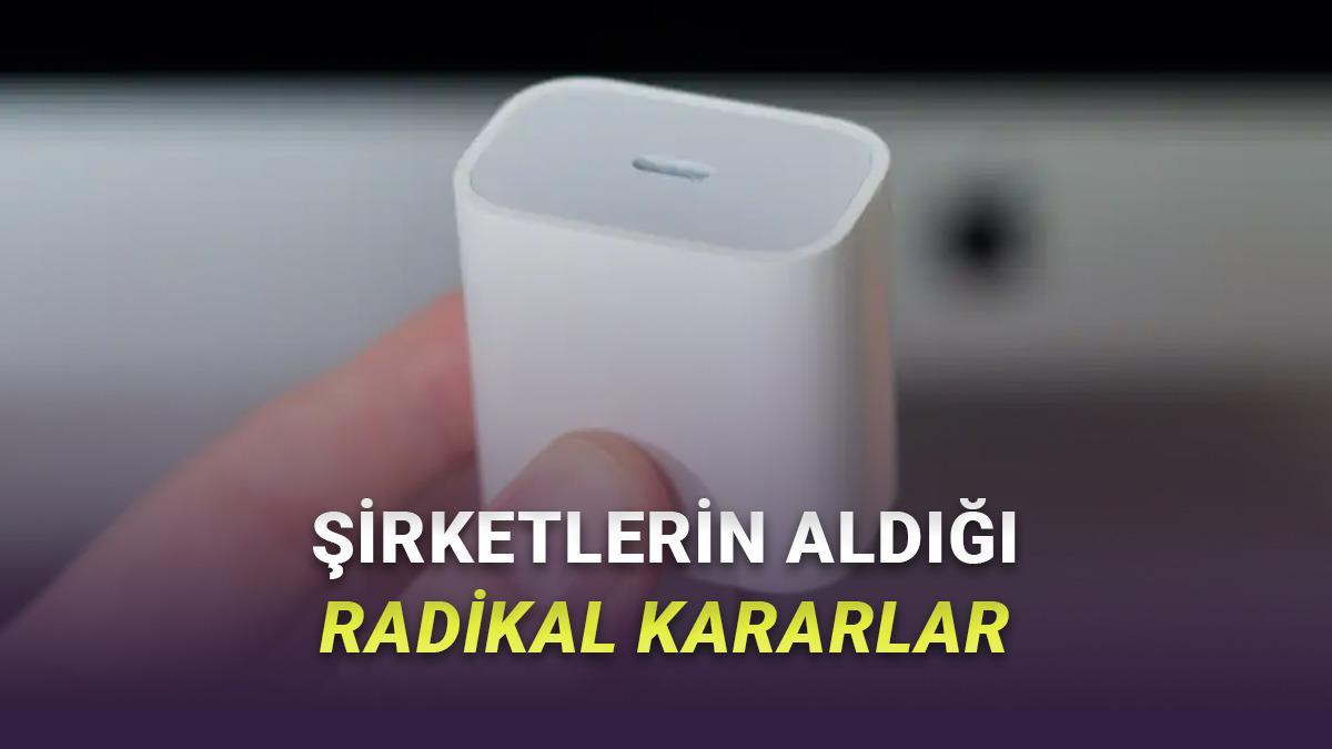 Her Biri Büyük Ses Getiren, Teknolloji Şirketlerinin En Radikal Kararları