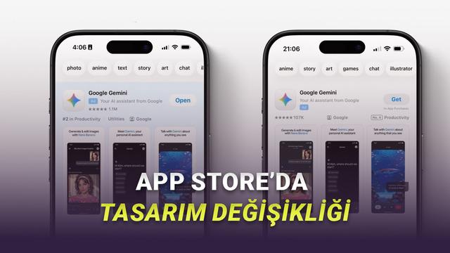 iPhone Kullanıcılarını Şaşkına Çeviren App Store Tasarımı Nedir?