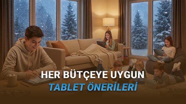 Ara Tatilde Eğlenceyi Zirveye Taşıyacak Tabletler! Hangi Modeli Seçmelisiniz?