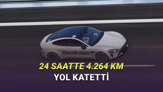 Xiaomi SU7 Max, 24 Saatte 4.264 km Yol Giderek Dünya Rekoru Kırdı!