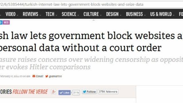 İnternet Yasağı Yabancı Basında da Yankı Buldu