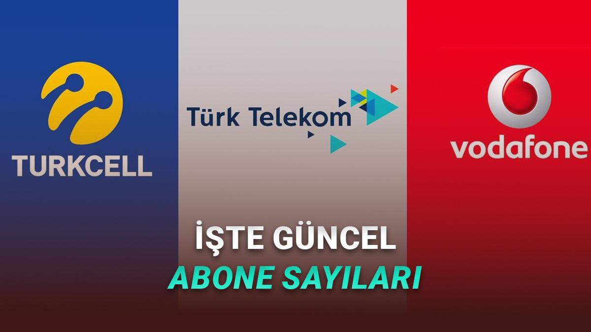 Turkcell, Vodafone ve Türk Telekom'un Güncel Abone Sayıları Açıklandı: Sıralama 20 Yıl Sonra İlk Kez Değişti!