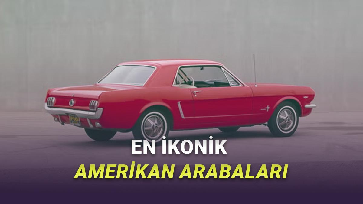 Tasarımları ve Özellikleriyle Büyüleyen Kült Amerikan Otomobilleri