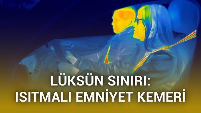 Mercedes otomobillere ısıtmalı emniyet kemeri geliyor