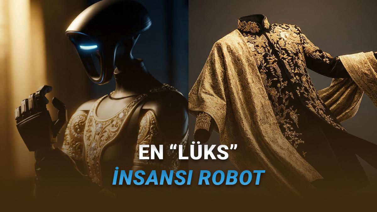 Dünyanın İlk Lüks İnsansı Robotu Tanıtıldı (Yetenekleri Değil Tasarımı Lüks)