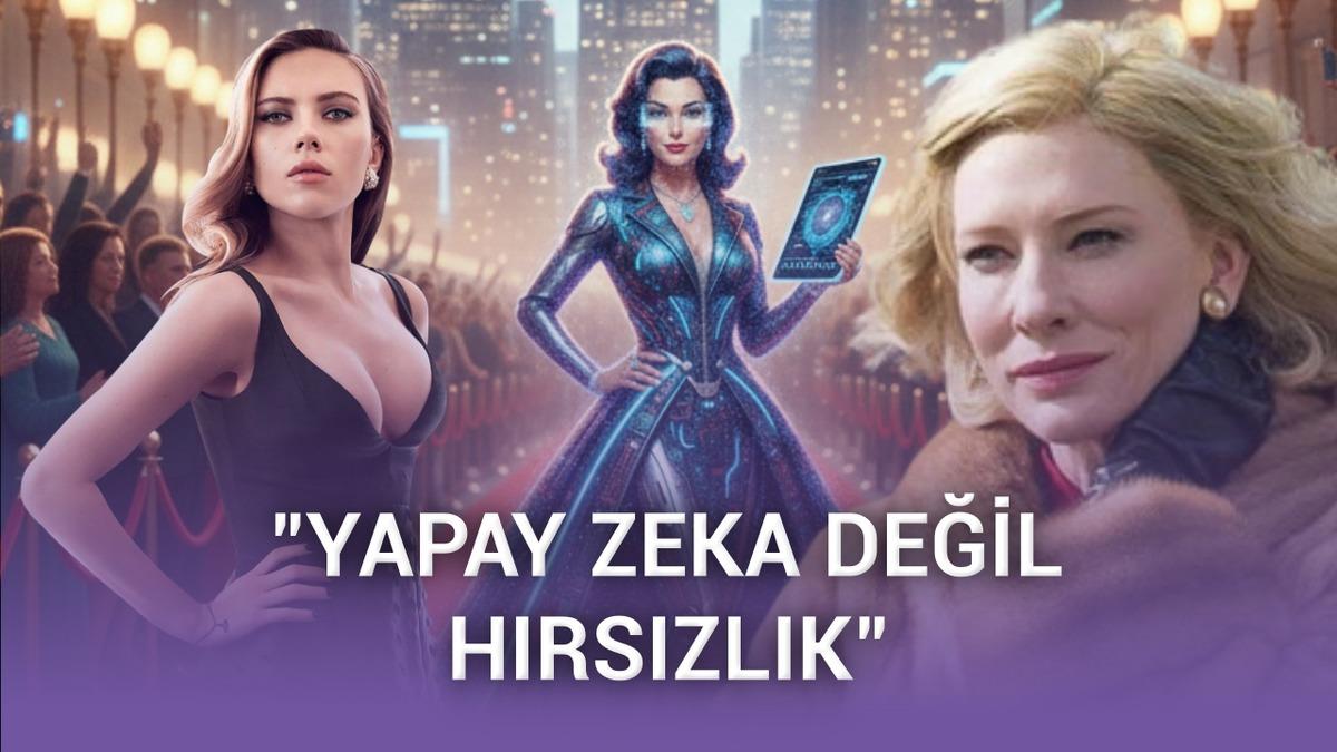 Scarlett Johansson dahil Hollywood'dan 700 isim, yapay zekaya karşı "isyan" başlattı